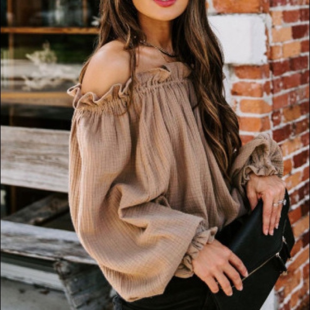 Chic Off The Shoulder Top